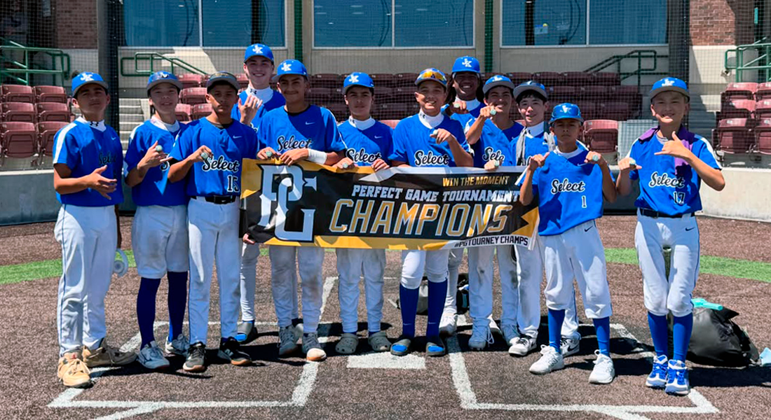 JK Select Hawaii 13u win the PG 13u Silver State Bash
