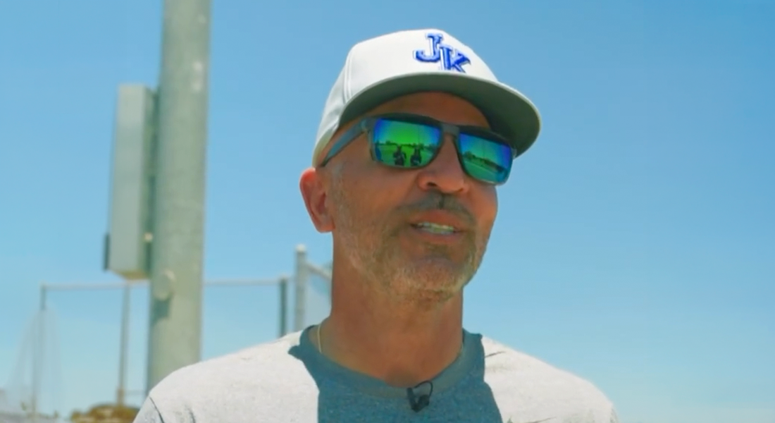 Jason Kidd talks to USA Baseball