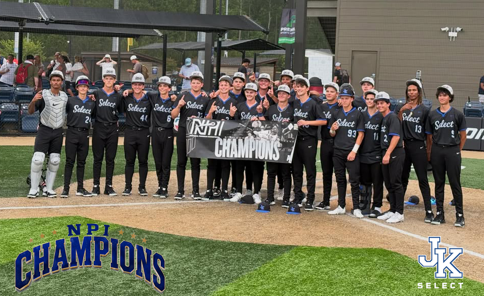 JK Select National 16u — 2026 NPI Champions team photo